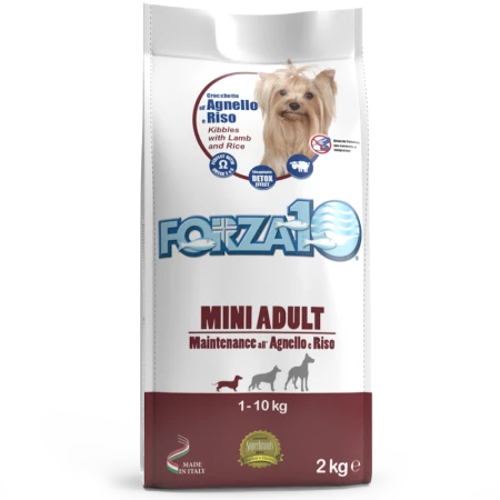 FORZA 10 MINI ADULT MAINTENANCE AGNELLO & RISO KG 2 3 FORZA 10 MINI ADULT MAINTENANCE AGNELLO & RISO KG 2