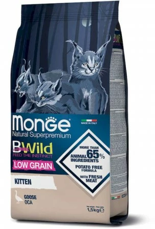 MONGE BWILD GATTO KITTEN OCA KG 1,5 3 MONGE BWILD GATTO KITTEN OCA KG 1,5