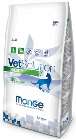 MONGE VET SOLUTION OBESITY GATTO Kg. 1,5