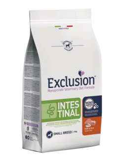 EXCLUSION INTESTINAL MAIALE E RISO ADULT SMALL BREED KG 2