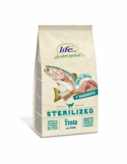 LIFE CAT STERILIZED CROCCANTINI TROTA KG 7,5