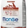 MONGE ALL BREEDS PUPPY & JUNIOR AGNELLO E RISO KG 2,5 -cibo per cani negozio monge cane secco all breeds puppy e junior agnello con riso 450x450 2