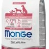 MONGE ALL BREEDS PUPPY & JUNIOR MANZO CON RISO KG 2,5 -cibo per cani negozio monge cane secco all breeds puppy e junior manzo 450x450 2