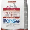 MONGE MINI PUPPY & JUNIOR AGNELLO E RISO KG 7,5 -cibo per cani negozio monge cane secco mini puppy e junior agnello e riso 450x450 3